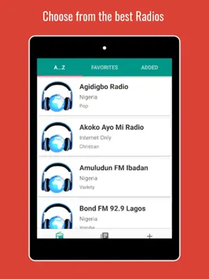 ???? Yoruba Radio ???? Yorùbá Awọn ile-iṣẹ Redio android App screenshot 3