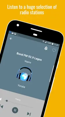 ???? Yoruba Radio ???? Yorùbá Awọn ile-iṣẹ Redio android App screenshot 8